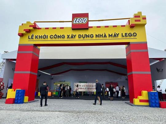 Nhà máy Lego đầu tiên tại Việt Nam đã chính thức khởi công xây dựng