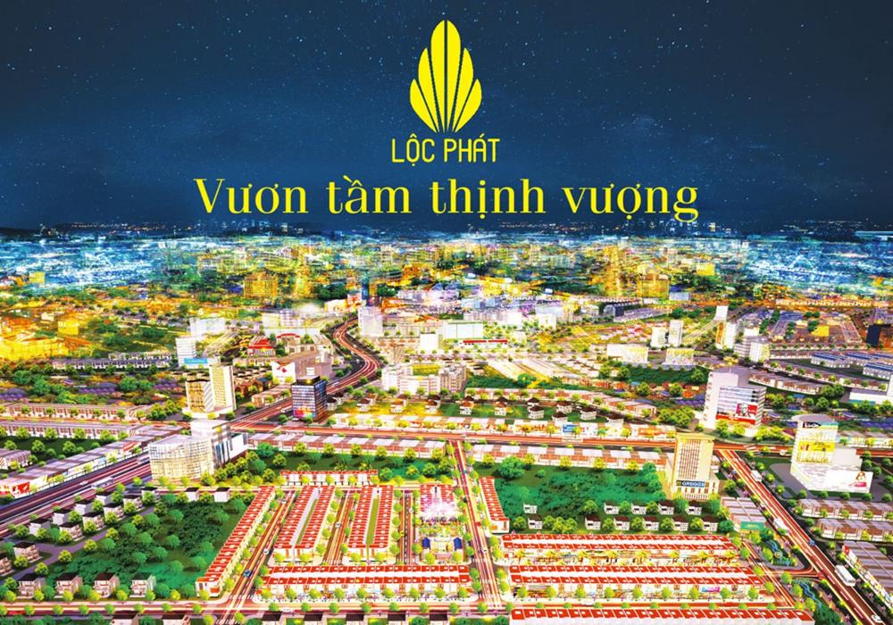 Phối cảnh dự án đất nền Phố Thương mại Lộc Phát Bàu Bàng Bình Dương