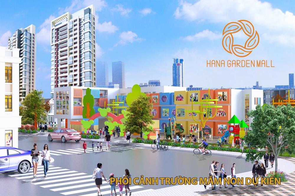 Phối cảnh trường Mầm non dự án Hana Garden Mall